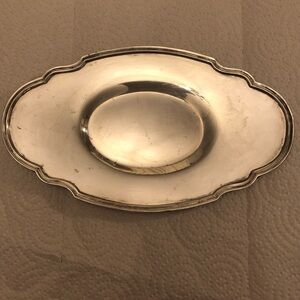 Silver plated Serving Dish - Sheffield EPC Decorative Oval Platter